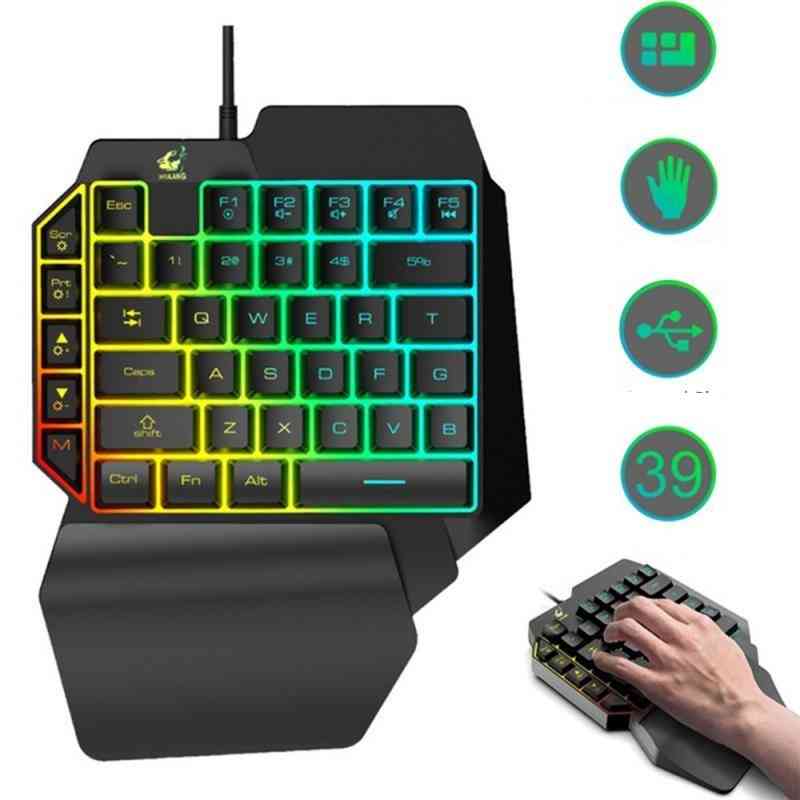 Mini One-handed Gaming Keyboard