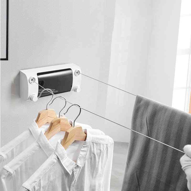 Portable Retractable Clothesline Laundry Drying Rack