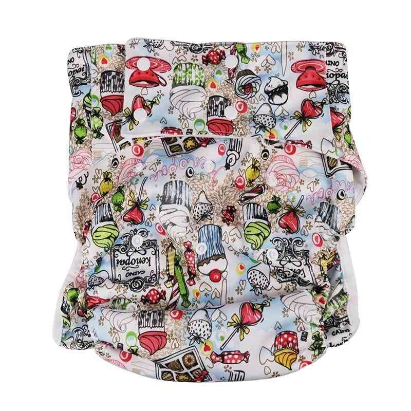 Printed Cloth Adult Diapers