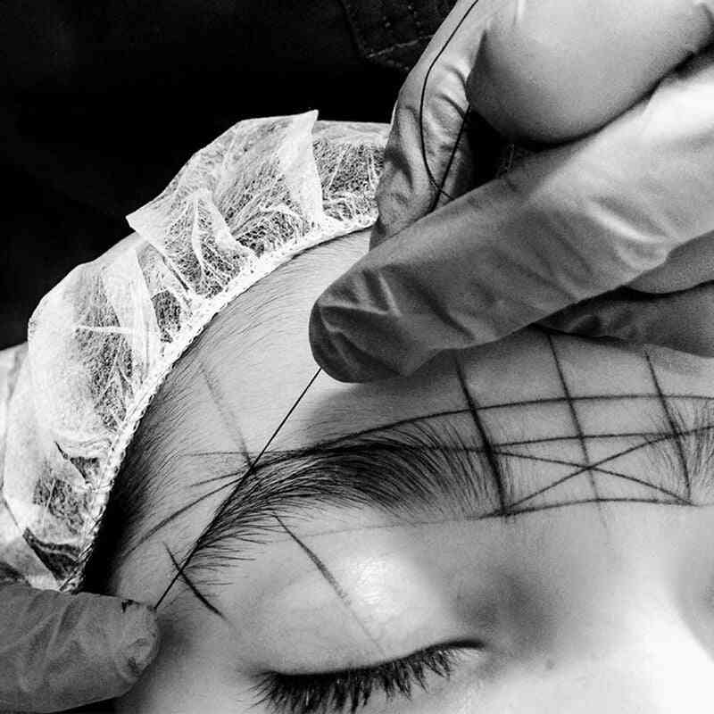 Pre Inked Eyebrow Mapping String