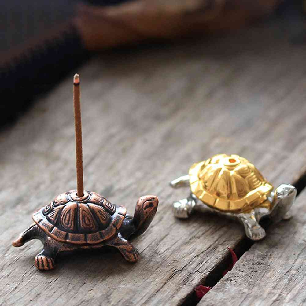 Snail Turtle Shape Portable Incense Censer Stick Holder