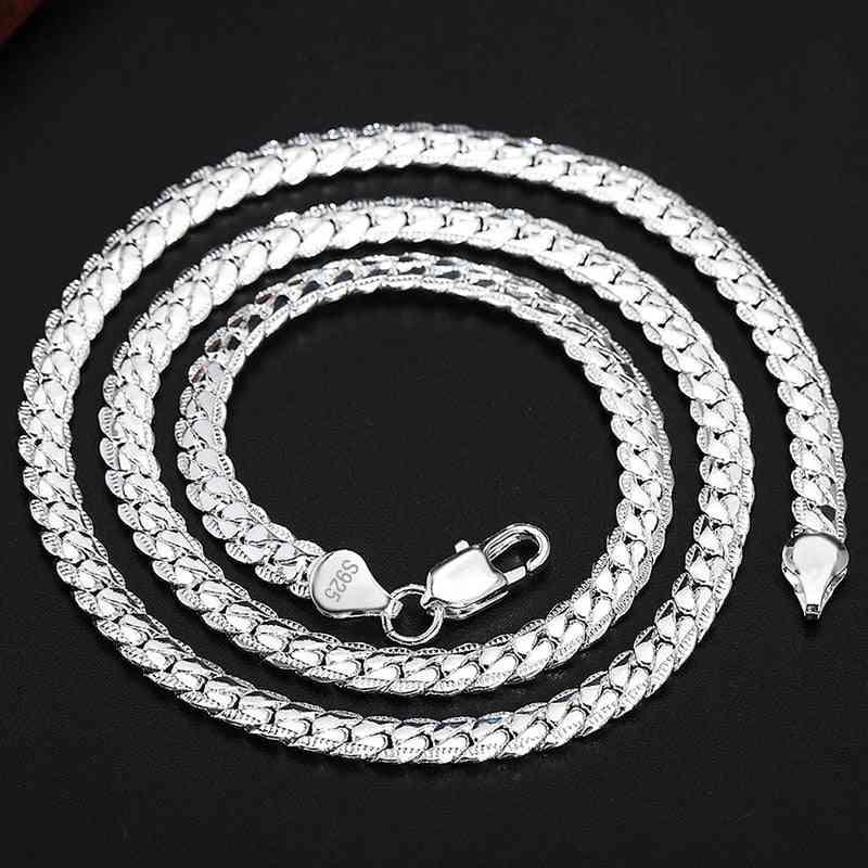 Full Sideways Chain Necklace / Man