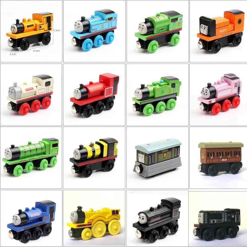 Magnetic Wooden Trains Thomas Wooden Toy Model