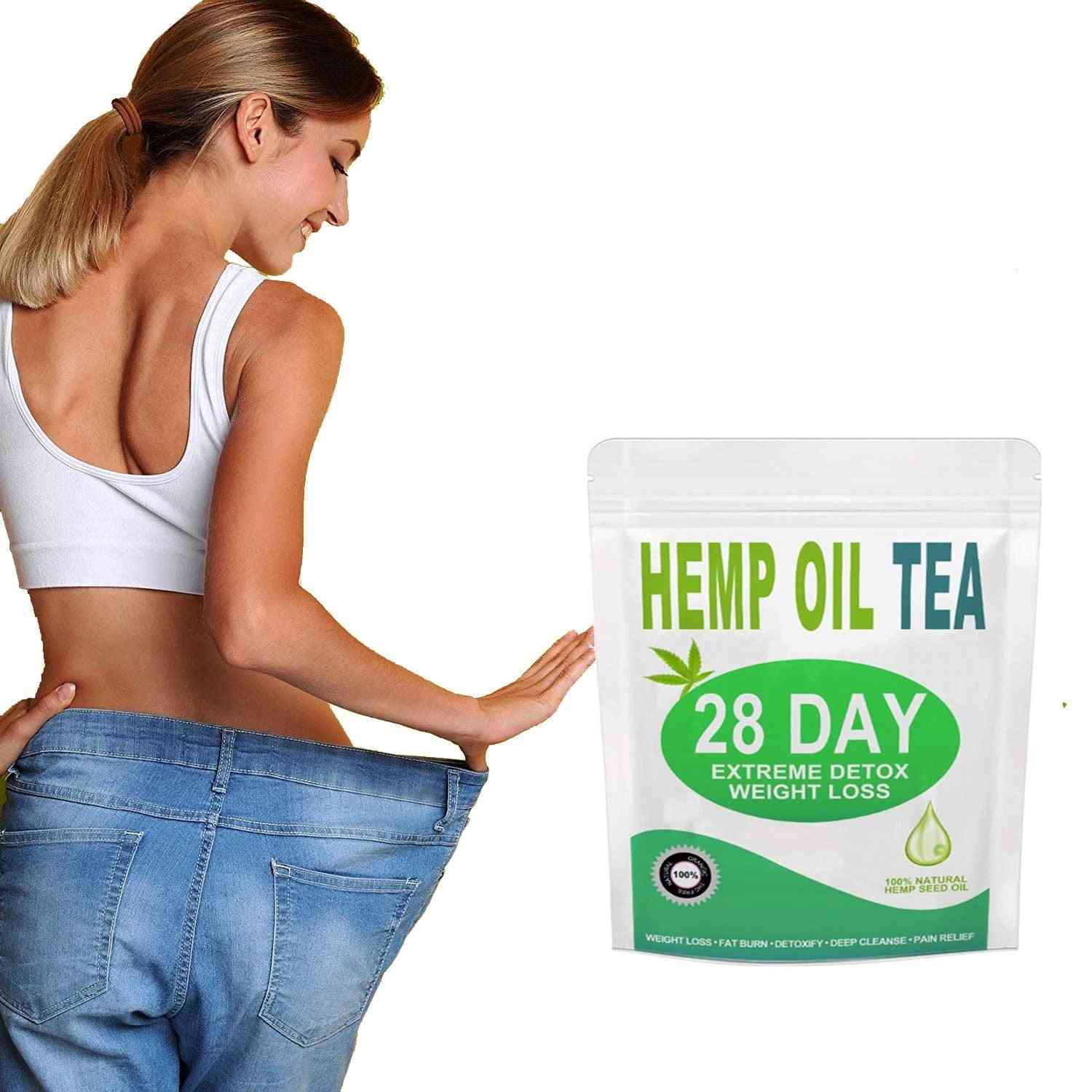 Hemp Oil Detox Weight Loss Tea