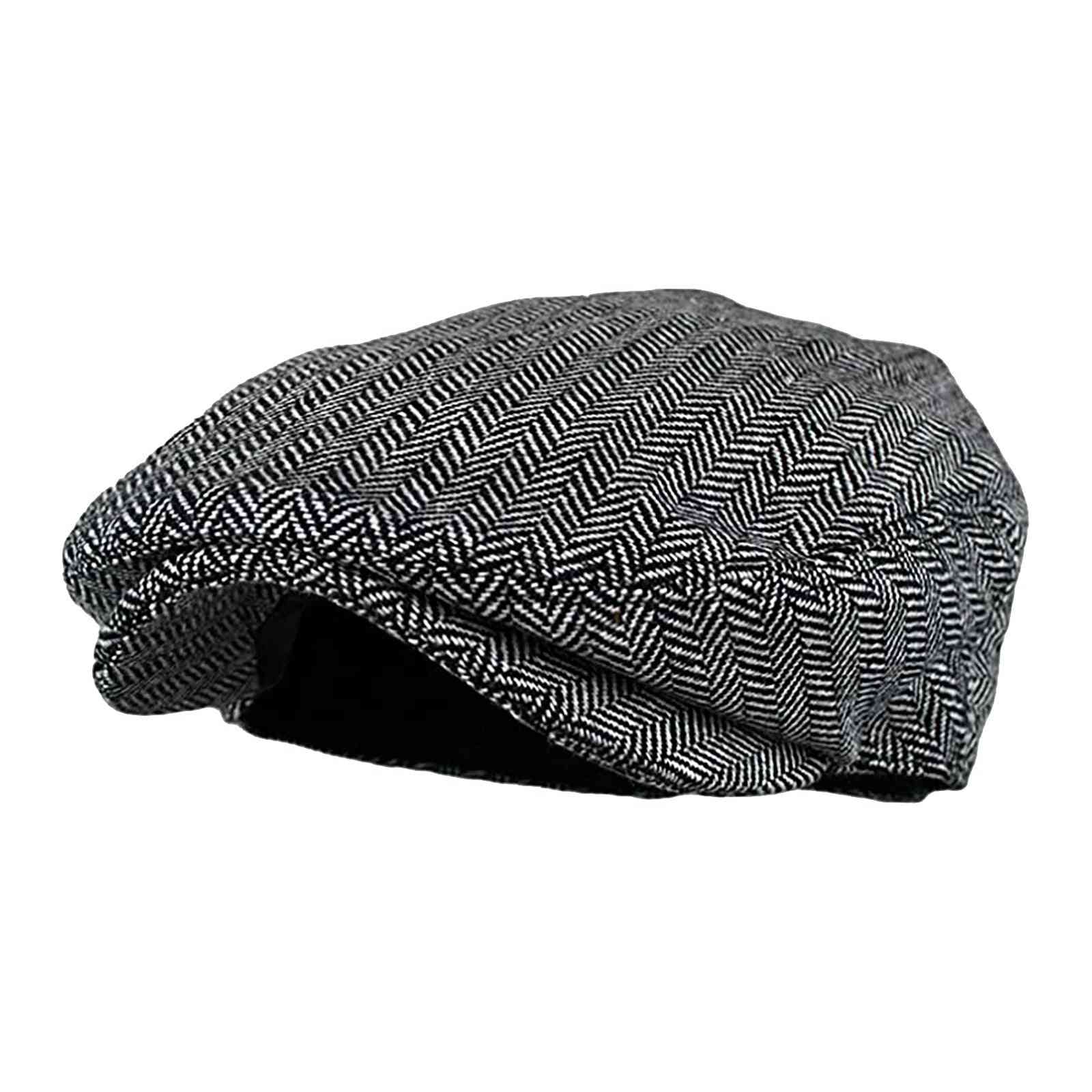 Baretta kalap unisex lapos sapka puha retro sapka ok -okozati lélegző téli komfort baretta