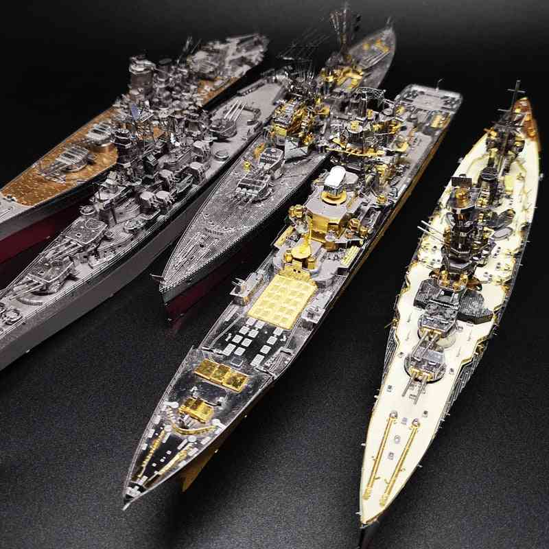 3d 3 Dimensional Assembled Yamato Battleship