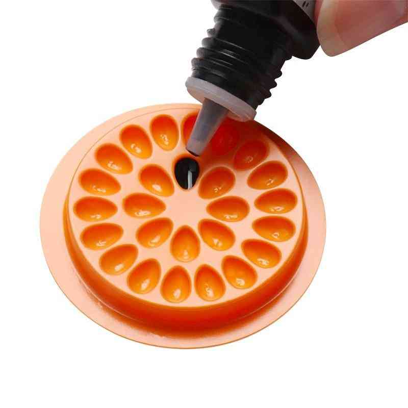 Disposable Eyelash Extension Glue Holder Pallet Plastic