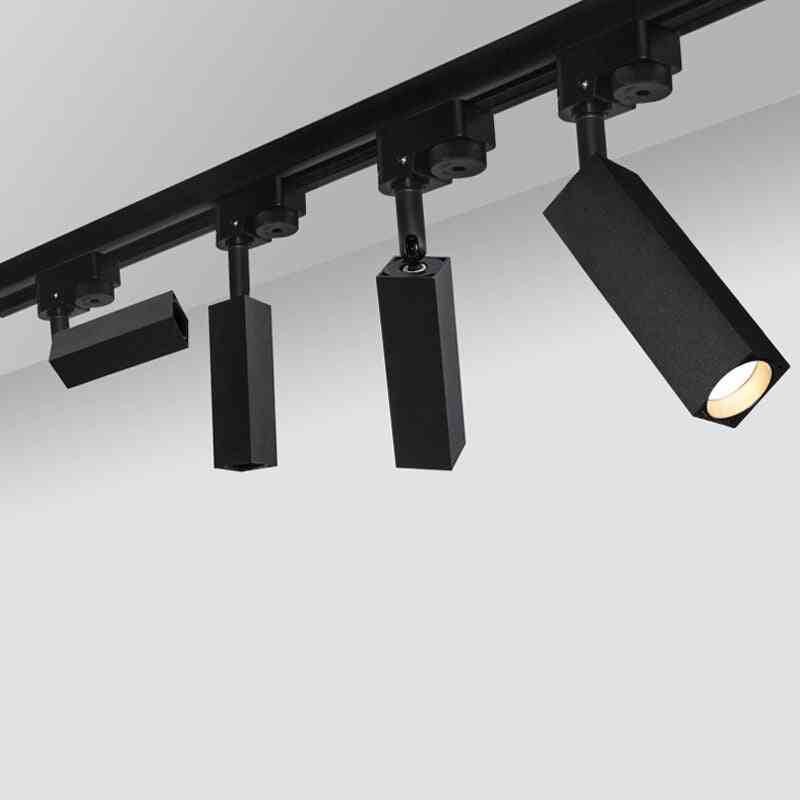 Aluminum Ceiling- Spot Rail Track, Cob Led Spotlights, Halogen Lamps