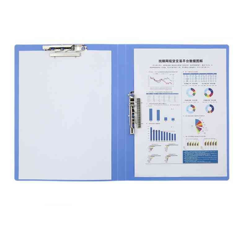 Double Strong Clamp Insert File Folder