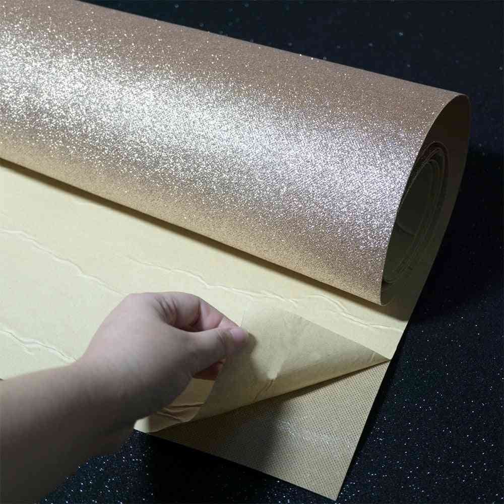 Self Adhesive Glitter Wallpaper Rolls