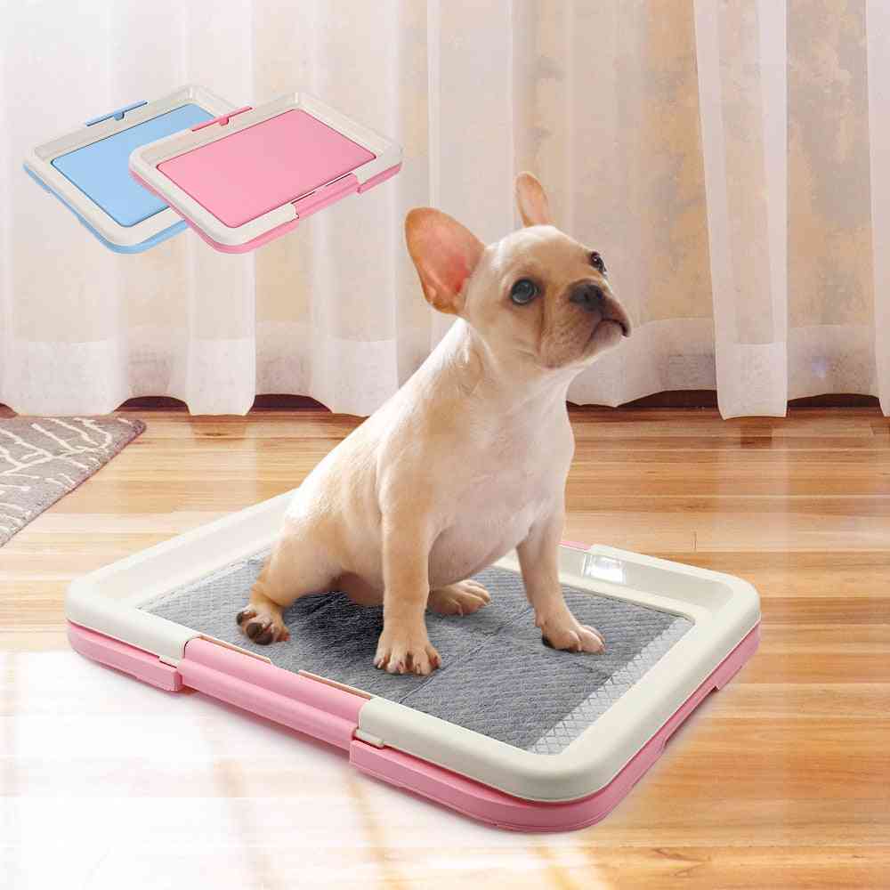 Portable Pet Dogs Toilet Potty Pet Dods Cats Litter Boxes Puppy Litter Tray