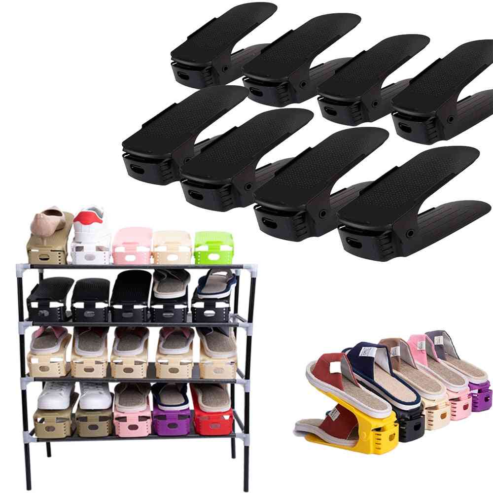 Shoe Rack Organizer Adjustable Storage
