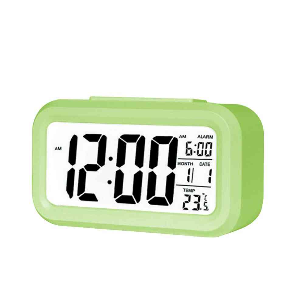 Elektronisk led digital alarm skærm desktop ure
