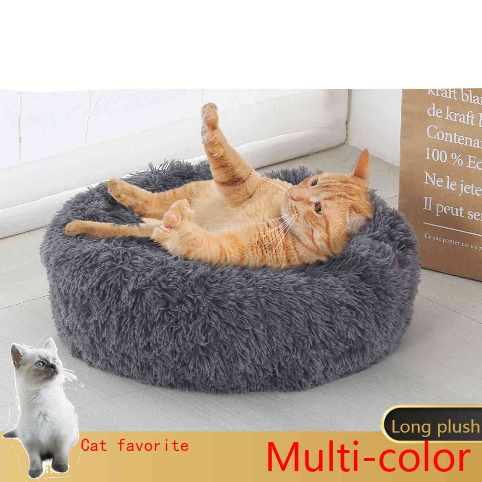 Soft Cat Bed Round