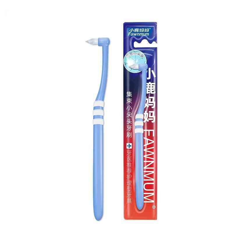 Orthodontic- Pointed And Flathead Toothbrush