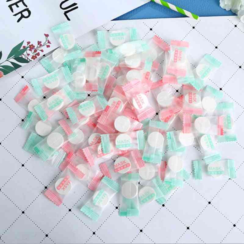 30pc Moisturizing Disposable Compressed Facial Mask
