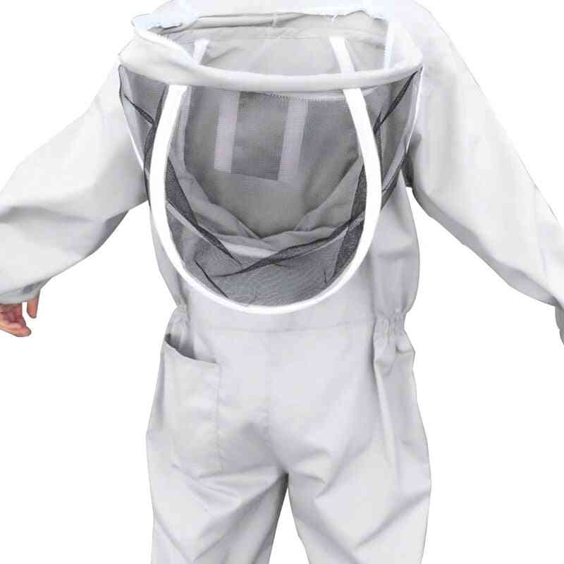 Helkrops-biavlsbomuld, slørhættehat, anti-bi beskyttende frakke