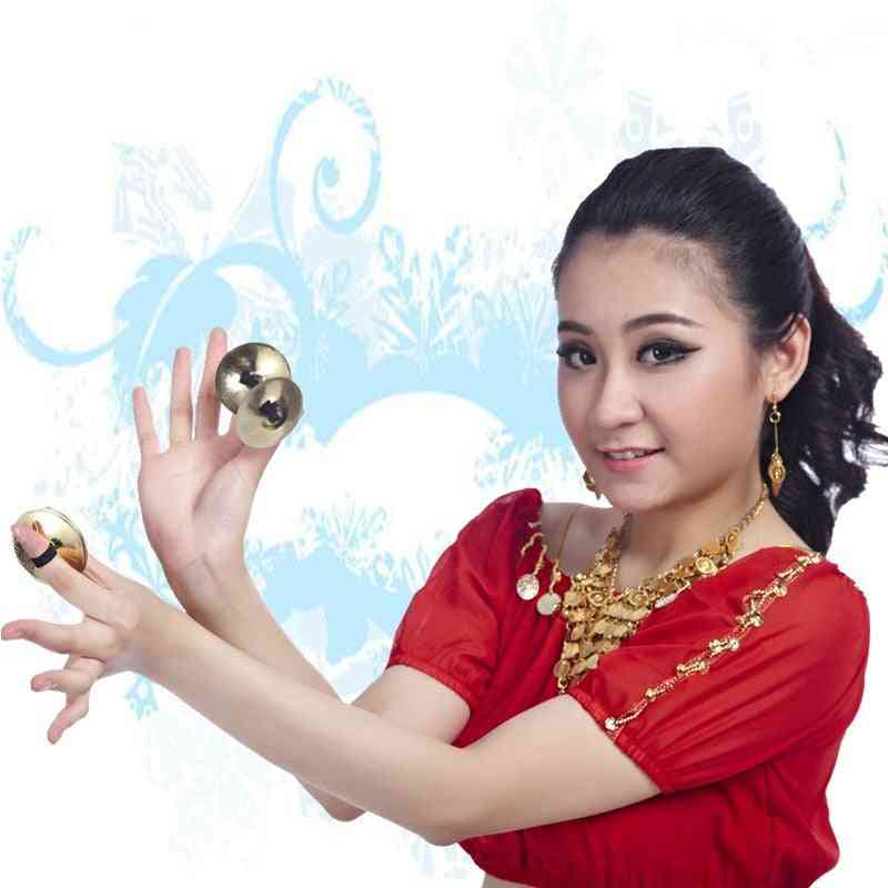 Musical Instrument Belly Dancing Indian Brass Finger Cymbals