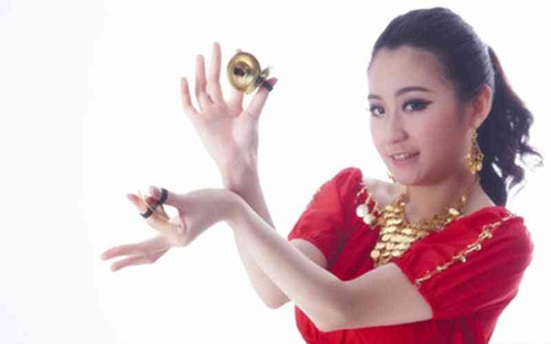 Musical Instrument Belly Dancing Indian Brass Finger Cymbals