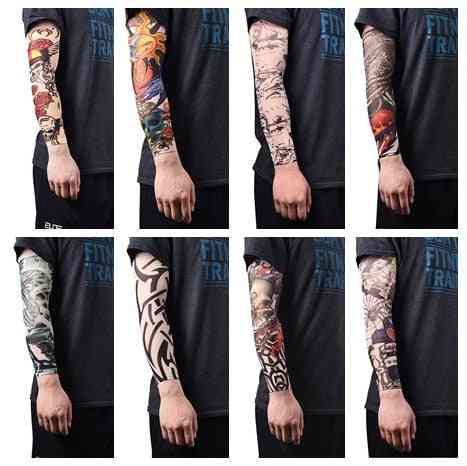 Elastiska tatueringsärmar nylonarm