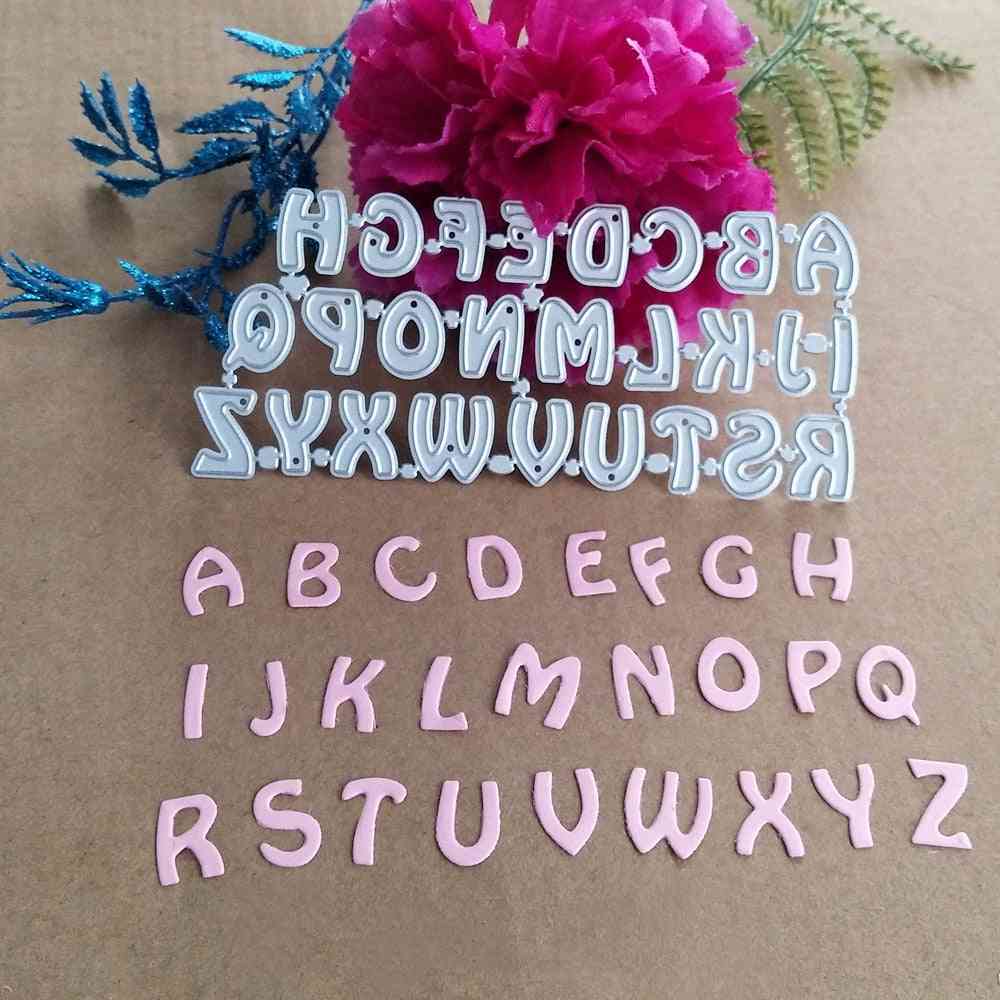 26 Letter Decoration Card  Template