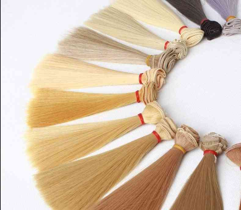 Hair Wigs- Straight High-temperature, Dolls Accessories For