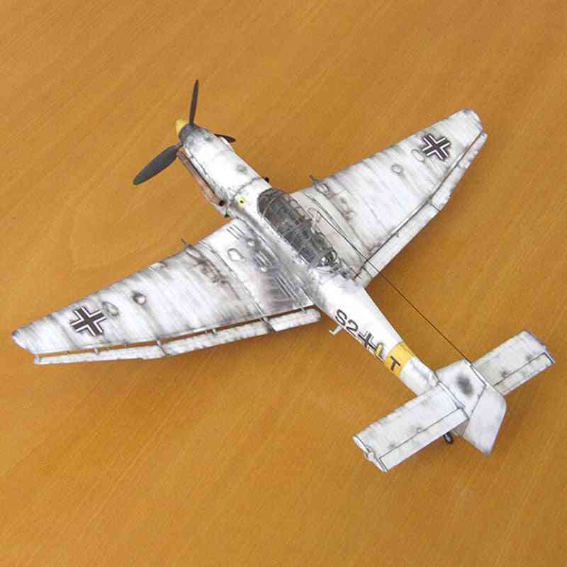 Bomber Aircraft 3d Paper Model