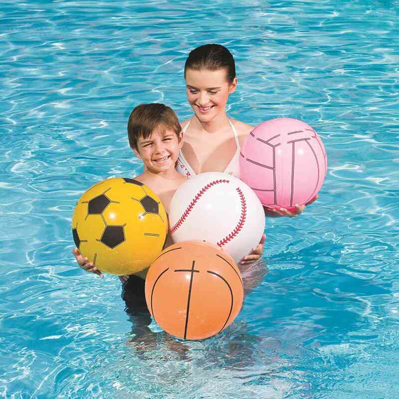 Sommer oppustelig pool party float volleyball, fodbold vandsport interaktiv