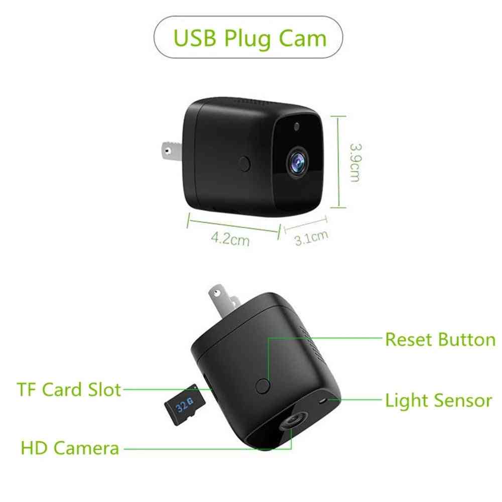 Mini Wifi Wireless Security Ip Camera-real-time Surveillance Night Vision