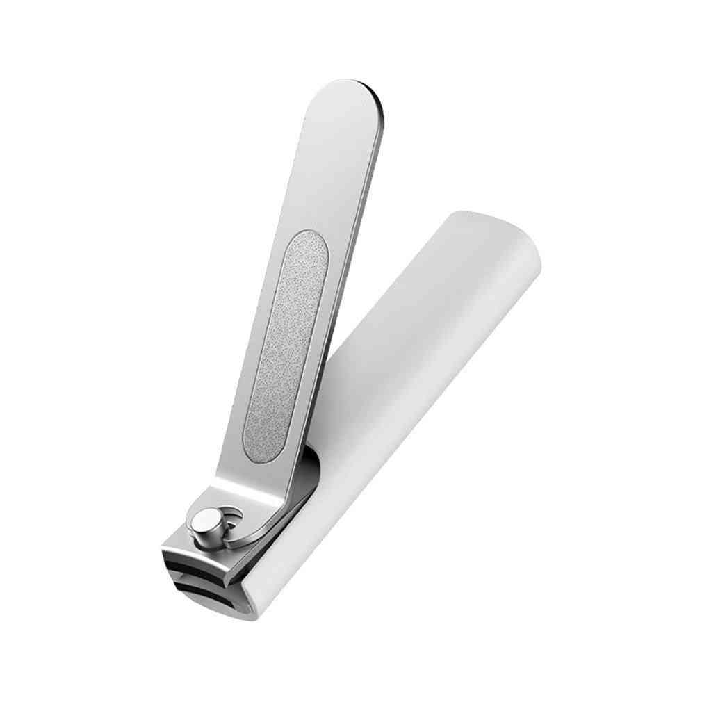 Stainless Steel Nail Clippers With Anti-splash Cover