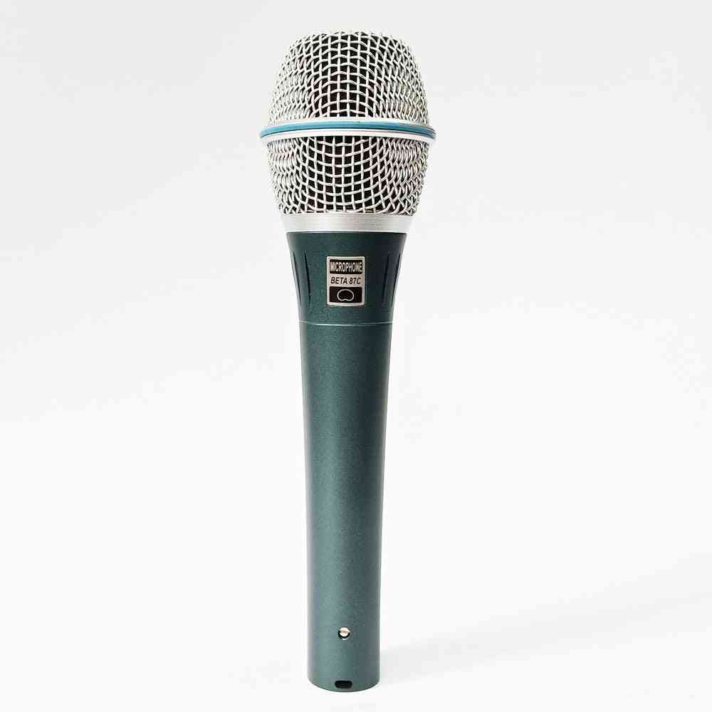 Beta87a Handheld Karaoke Wired Dynamic Microphone