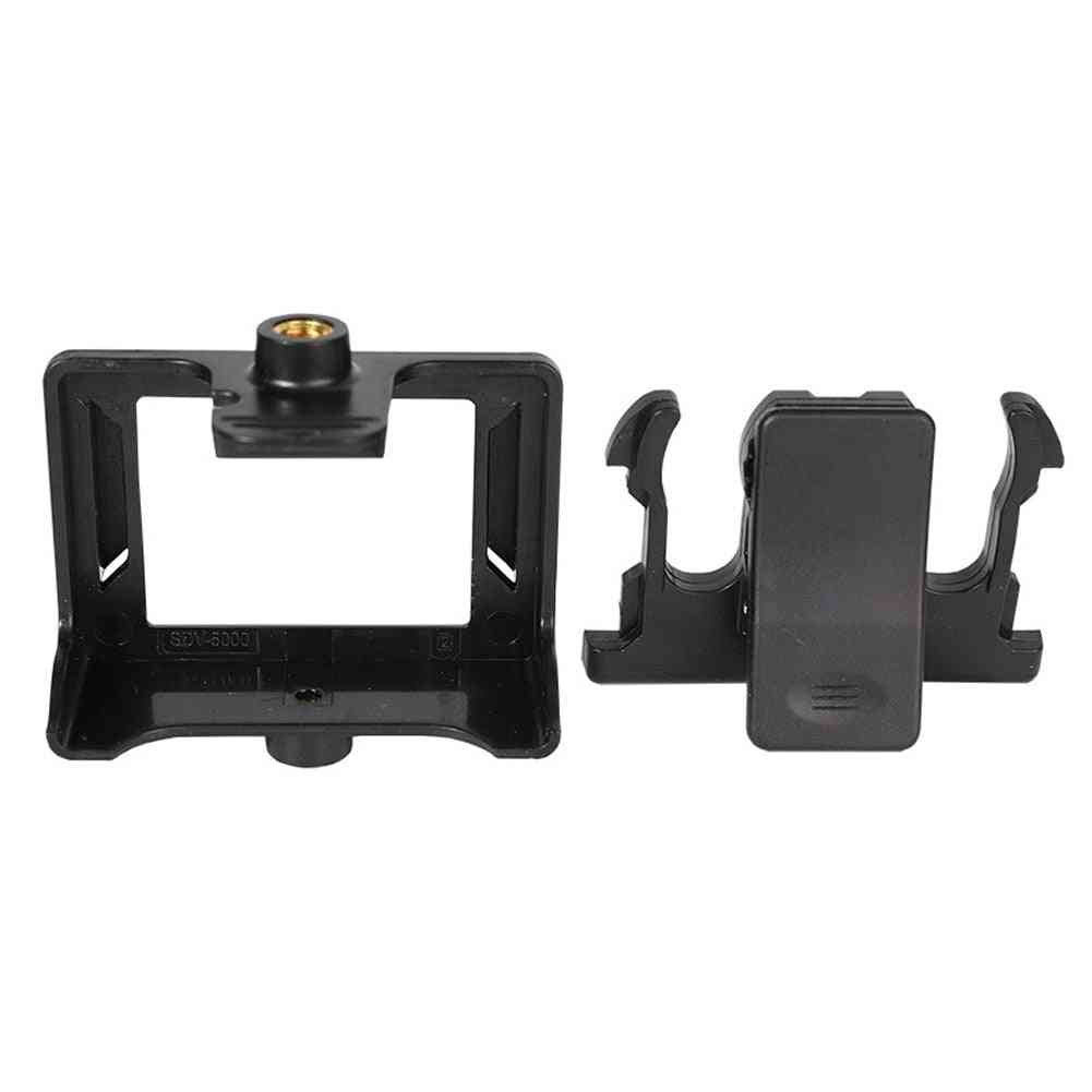 Suojaava helppo asentaa teline käytännölliset kannettavat vyötarvikkeet kameran reppukiinnike runkorasia urheilutoiminta sj4000 sj9000: lle