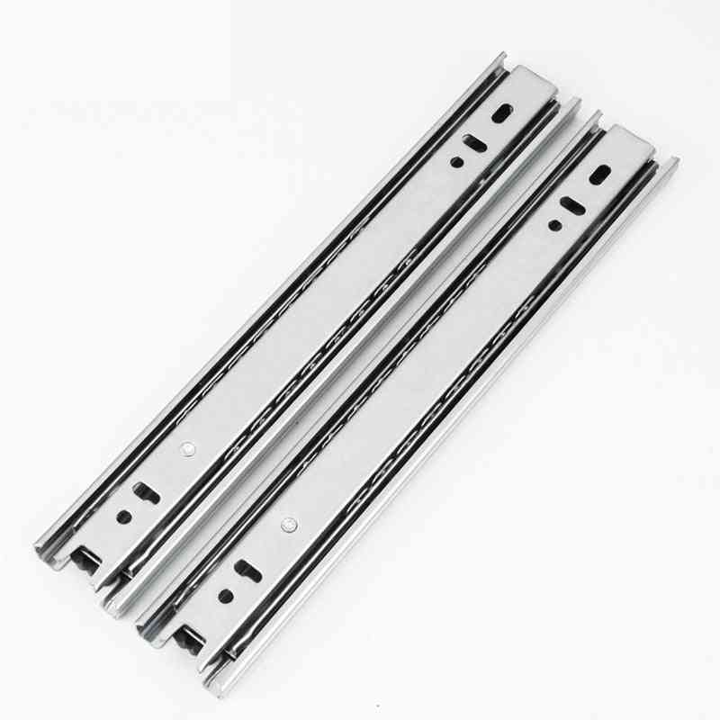 Stainless Steel Drawer Runners With Ball Bearing.