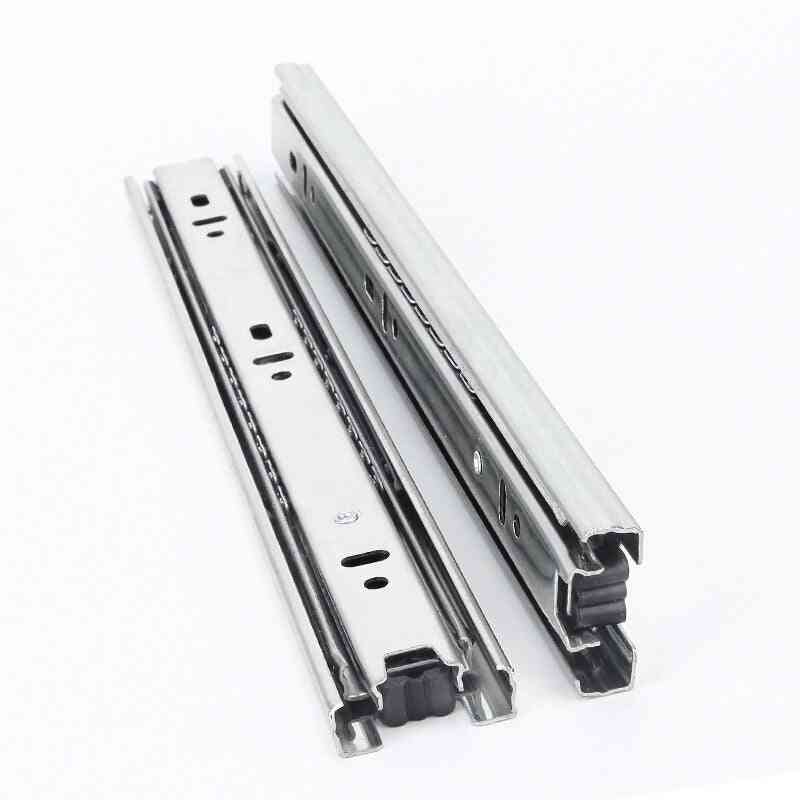 Stainless Steel Drawer Runners With Ball Bearing.