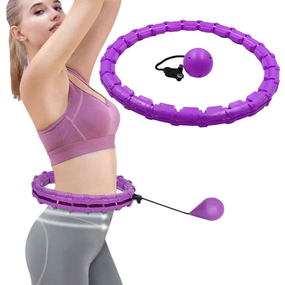Weight Loss Massager Abdomen Thin Waist Fitness Ring With 24 Detachable Knots