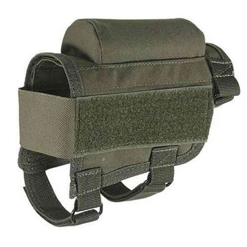 Tactical Rifle Cases, Cheek Rest Riser Ammo Cartridges Hunting Carrier Canvas Pouch