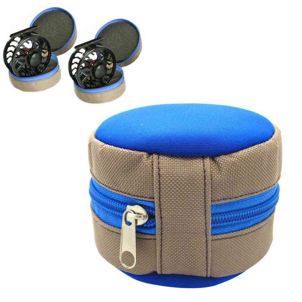 Outdoor Portable Fly Fishing Reel Zipper Storage Pouch