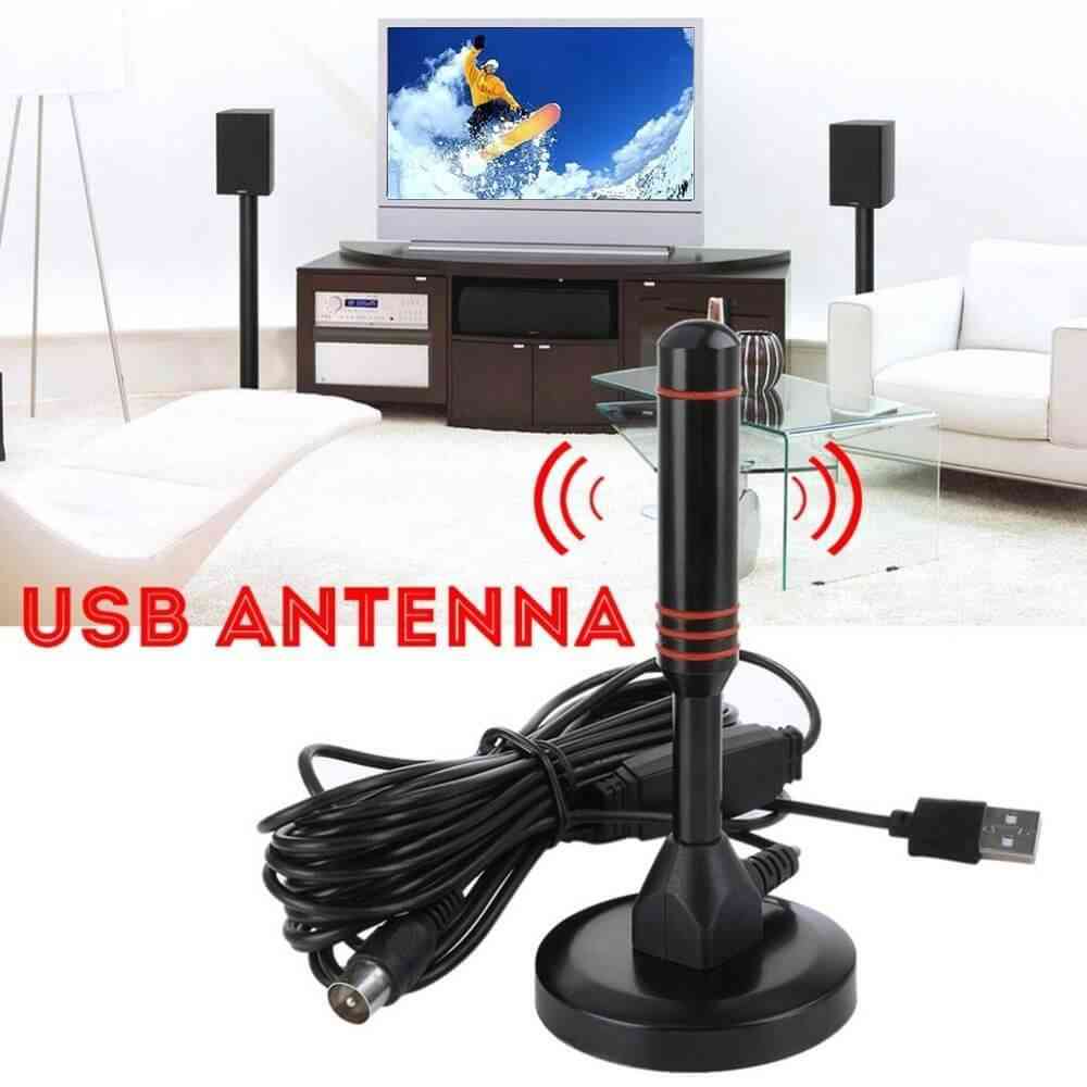 Hd Amplified Tv Antenna 200 Miles Ultra Hdtv With Amplifier, Aerial Set