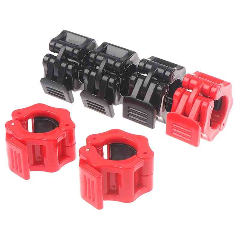 Dumbbell Barbell Collar Clips Clamp Gym Weight Lifting Fitness Training.