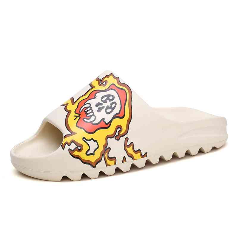 Flickor baby mini beach designer päls rutschbanor sandal