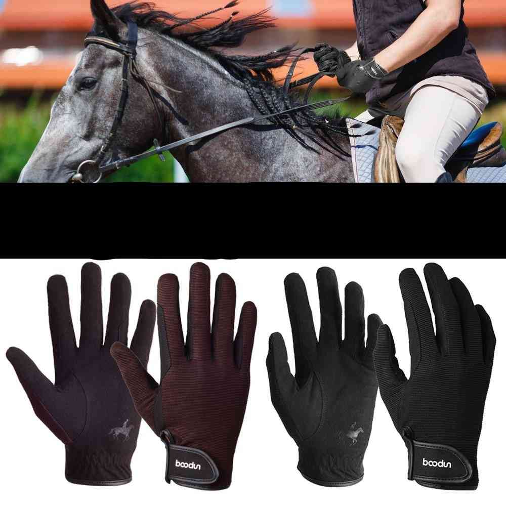 Professional Equestrian Horse Riding Gloves For Adults - Men