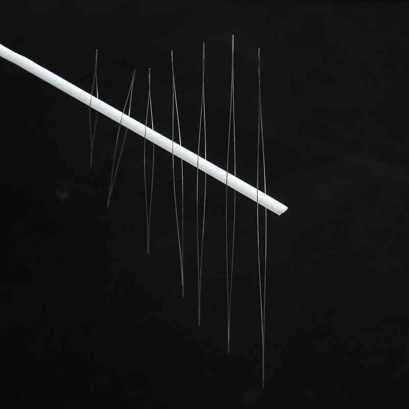 Curved Beading Needles Stainless Steel Tools Pins For Bead Jewelry Making