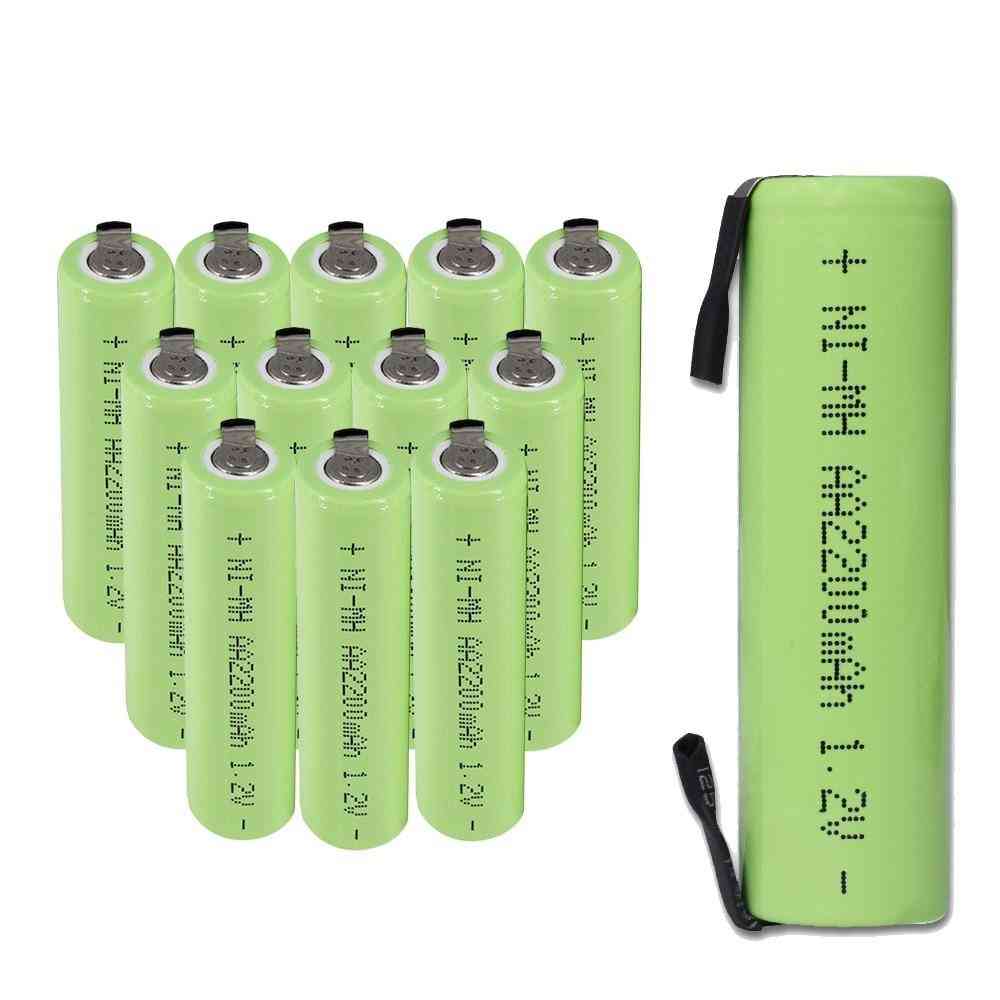 1,2v aa uppladdningsbart batteri