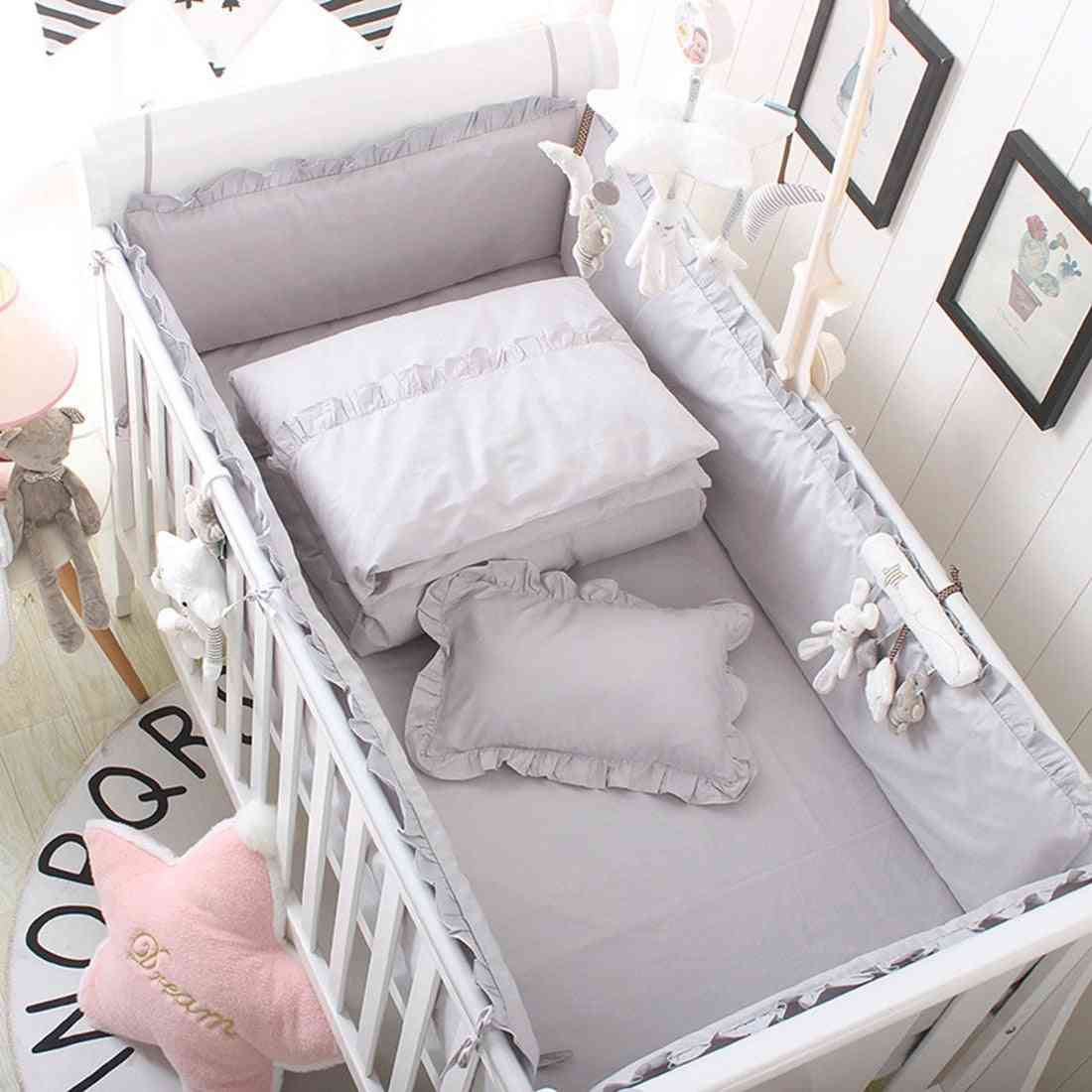 Newborn Bed Cribs Baby Bumper Protector