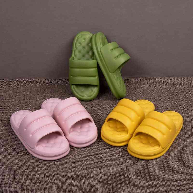 Sofa Slides Thick Sole Soft Indoor Slippers For Adults - Men / Women