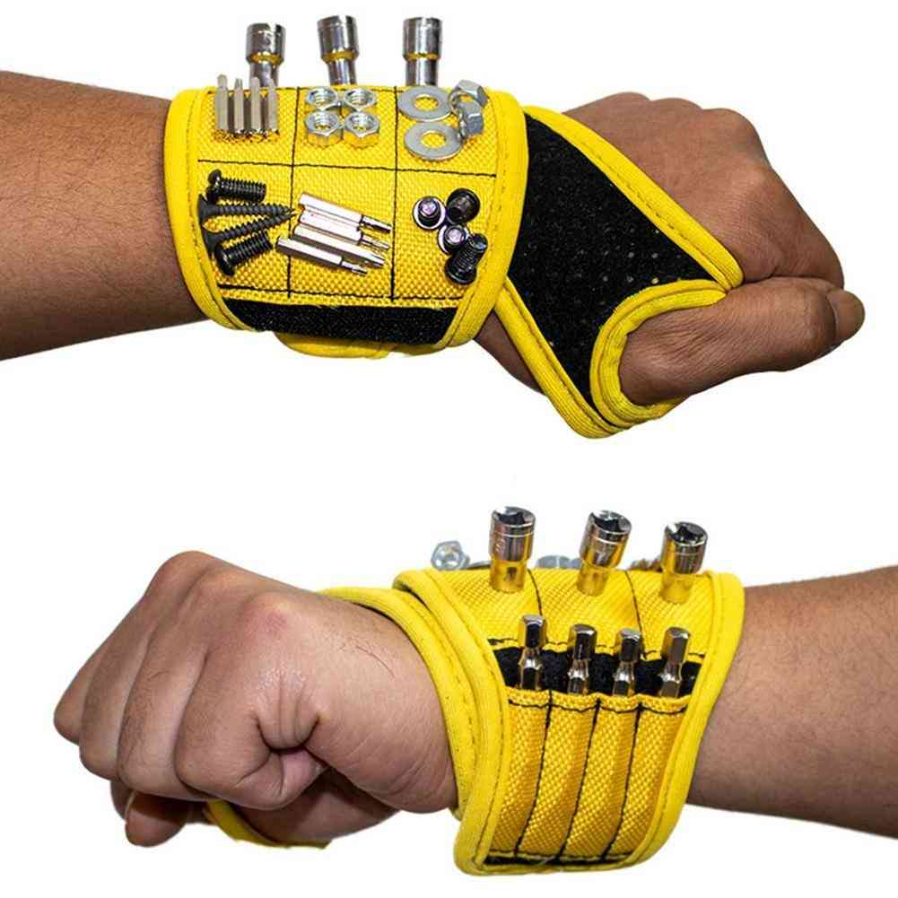 Magnetic Wristband Portable Tool Bag
