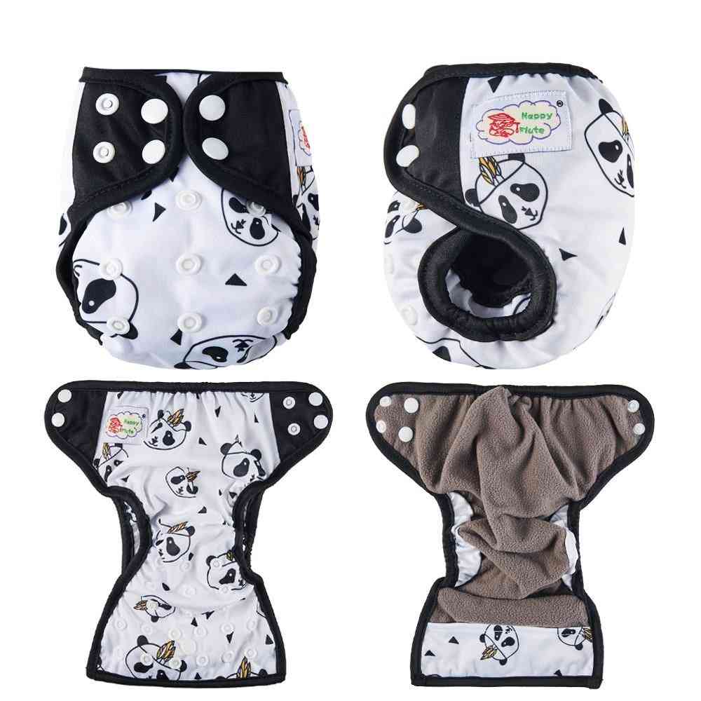 Newborn Pocket Diaper Cloth Diapers Bamboo Charcoal Inner Waterproof