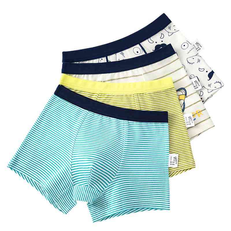 Children's Shorts Stripe Cow Panties For Baby Boy Boxers Kids Underwear Cotton
