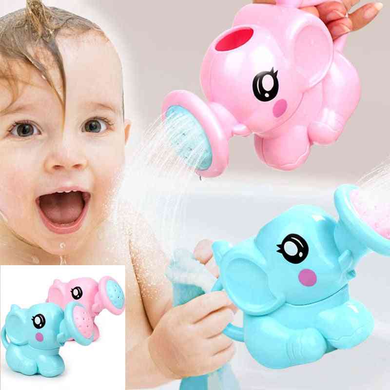 Cartoon Elephant- Shower Shampoo, Water Spoon Cup For Baby