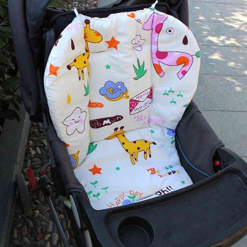 Soft Cotton- Baby Stroller Chair Pram, Cushion Pad Accessories